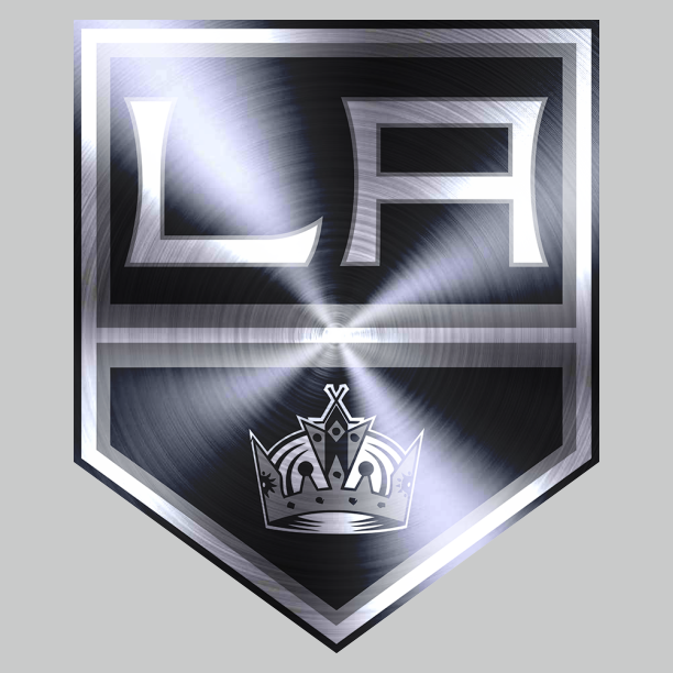 Los Angeles Kings Stainless steel logo iron on paper